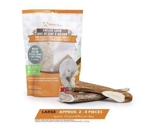 BRB Pets Moose Antler - Large 0.5lb