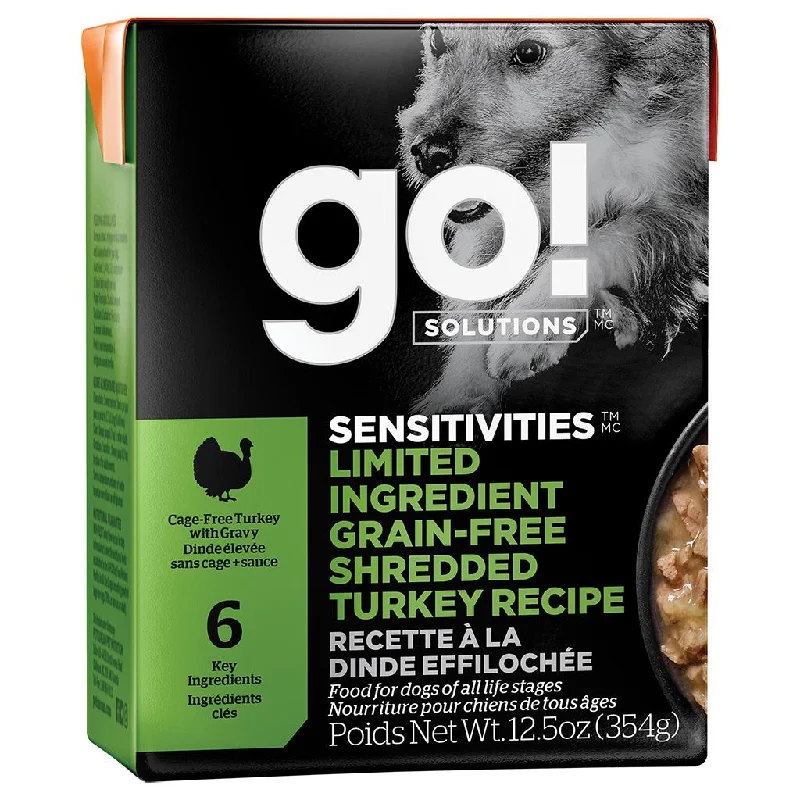 Go! Sensitivities Shredded Turkey for Dogs 354g