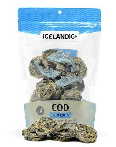 Icelandic Cod Skin Rolls 3oz