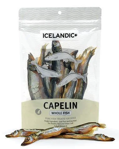 Icelandic Whole Capelin 2.5oz