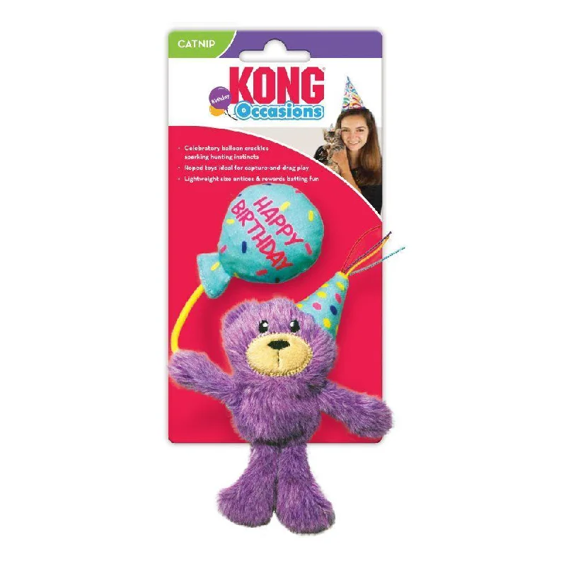 Kong Cat Occasions - Birthday Teddy