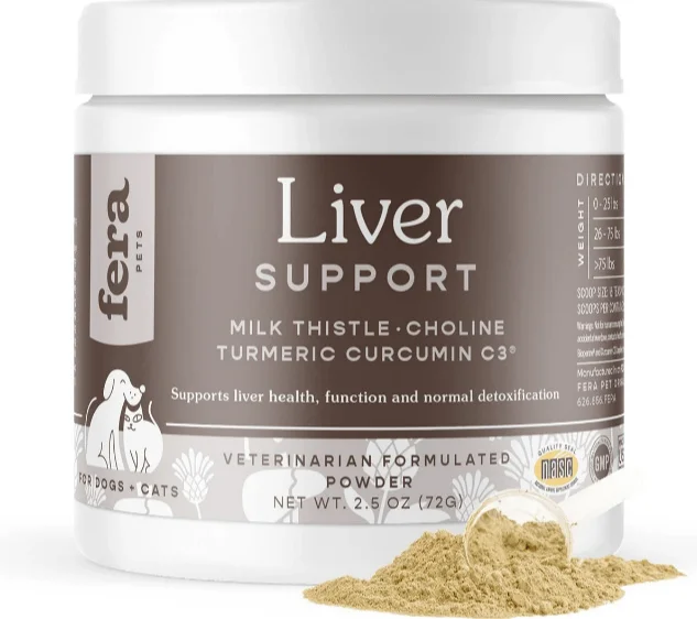 Liver Support for Dogs and Cats from Fera Pet Organics