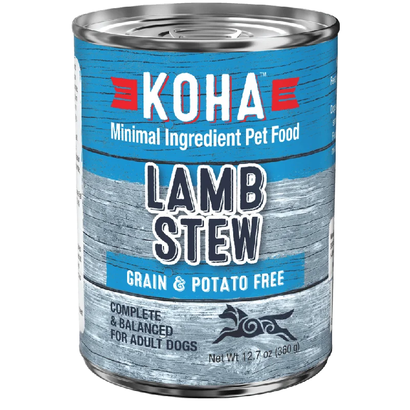 Minimal Ingredient Lamb Stew for Dogs