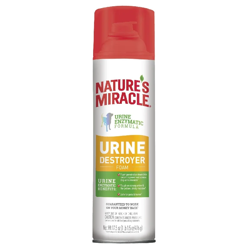 Nature's Miracle Urine Destroyer Stain & Odor Foam, 17.5 oz.