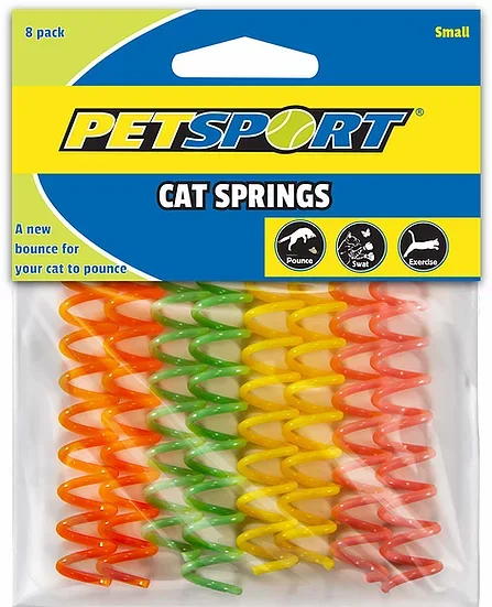 Petsport Small Cat Springs 8-Pack