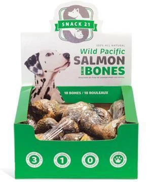 Snack21 Salmon Skin Bone - 1pc