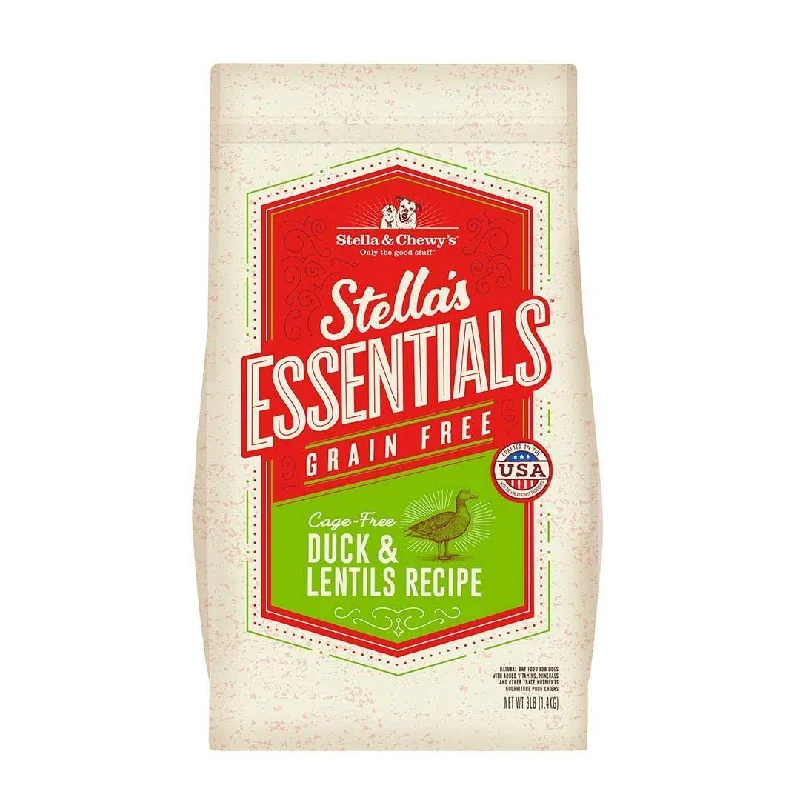 Stella & Chewy's Grain Free Essentials for Dogs- Duck & Lentil