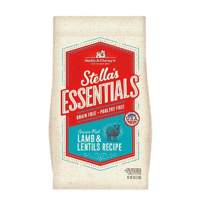 Stella & Chewy's Grain Free Essentials for Dogs- Lamb & Lentil