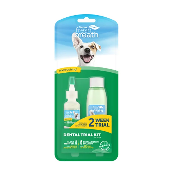 Tropiclean Fresh Breath 2-Week Trial Kit