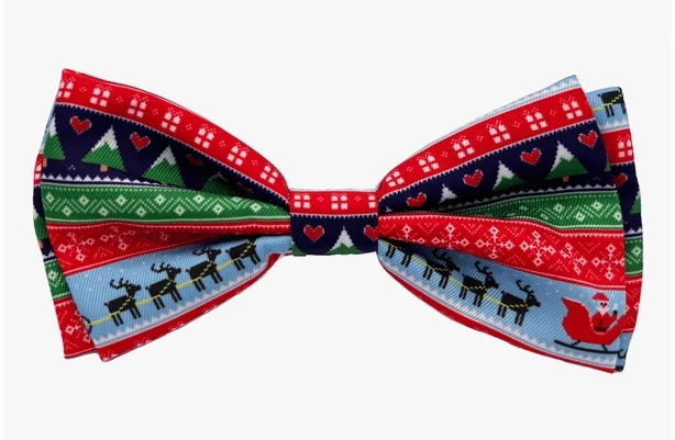 Ugly Sweater Bow Tie