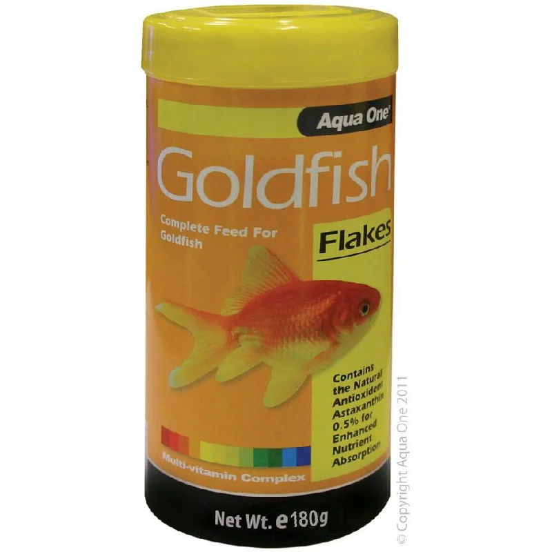 Aqua One Goldfish Flakes 180g