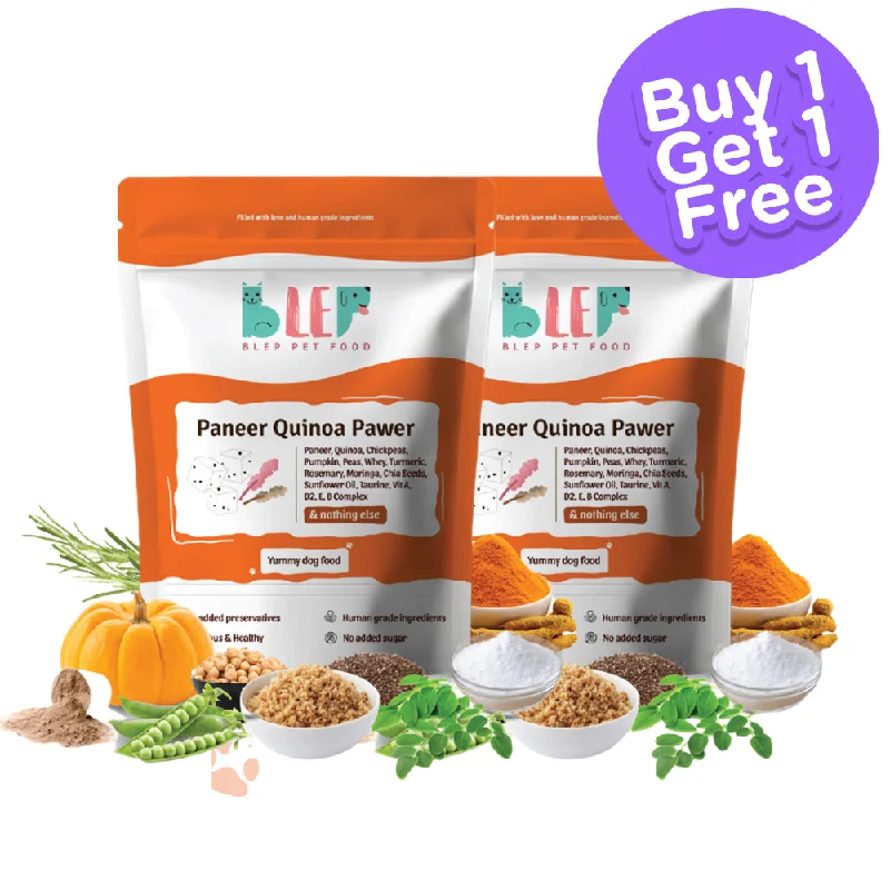 BLEP Paneer Quinoa Pawer Dog Wet Food (200g)  (Buy 1 Get 1) (Limited Shelf Life)