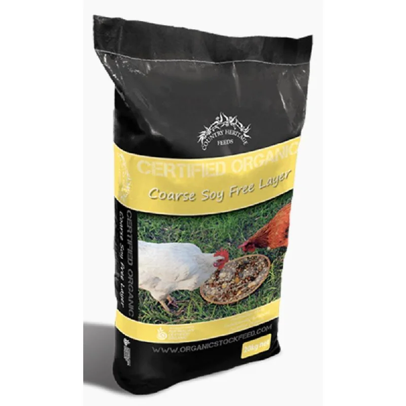 Country Heritage Organic Layer Pellet Soy Free 20kg