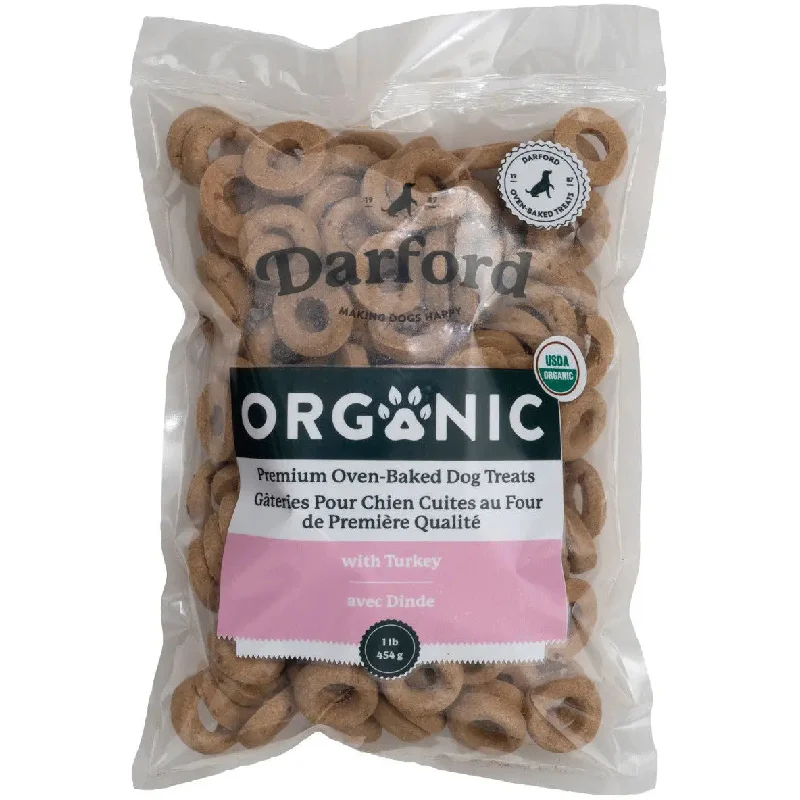 Darford Organic Turkey Dog Treats PrePacked Bulk 6 / 1 lb