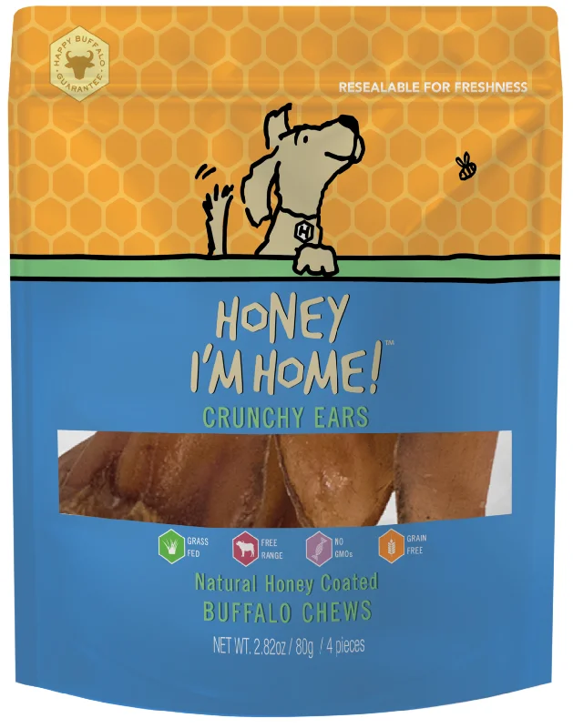 Honey I'm Home! Buffalo Crunchy Ears 2.82oz - 4pk