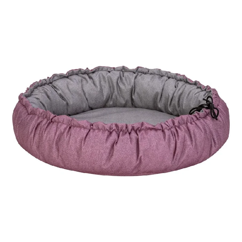 PET COMFORT Krevet Sunflower, 100% poliester, ružičasto/siva, 60cm