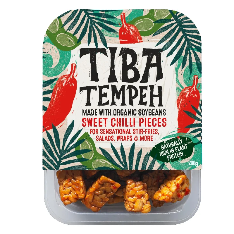 Tiba Tempeh Sweet Chilli Pieces